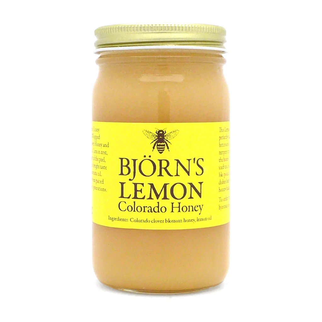Bjorn's Colorado Lemon Honey (whipped) - 10.5 oz jar