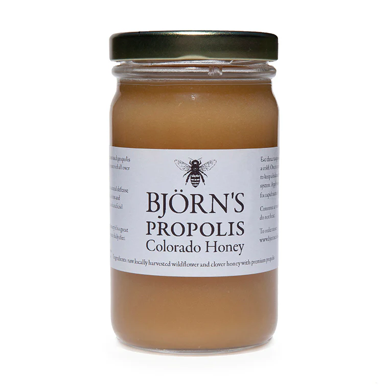 Bjorn's Colorado Propolis Honey (whipped) - 10.5 oz jar