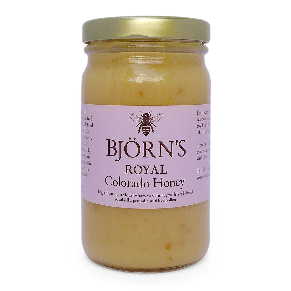 Bjorn's Colorado Royal Honey (whipped) - 10.5 oz jar