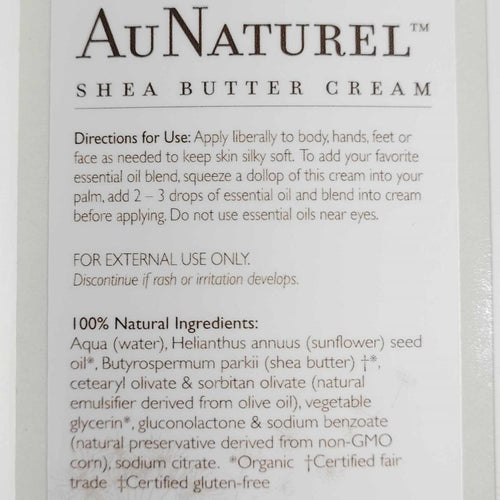 AuNaturel™ Body Cream