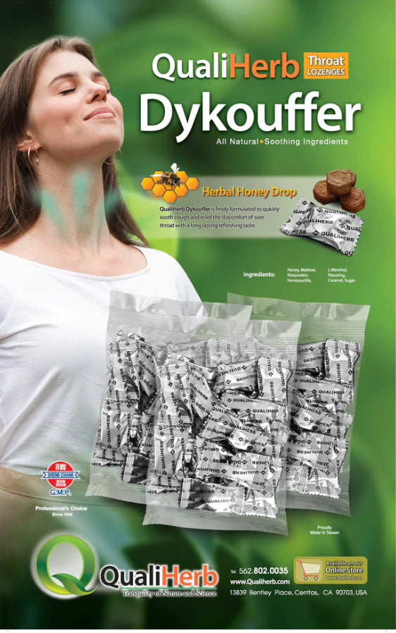Herbal Honey Drop Throat Lozenges (Dykouffer Herbal Honey Drop)