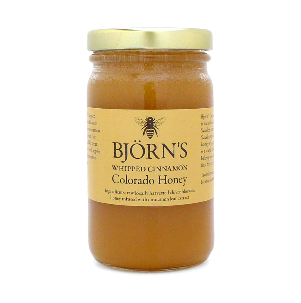 Bjorn's Colorado Whipped Cinnamon Honey - 10.5 oz jar