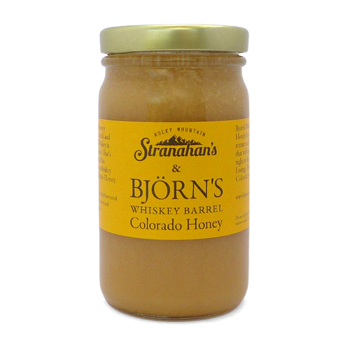 Bjorn's & Stranahan's Whiskey Barrel Honey - 10.5 oz jar